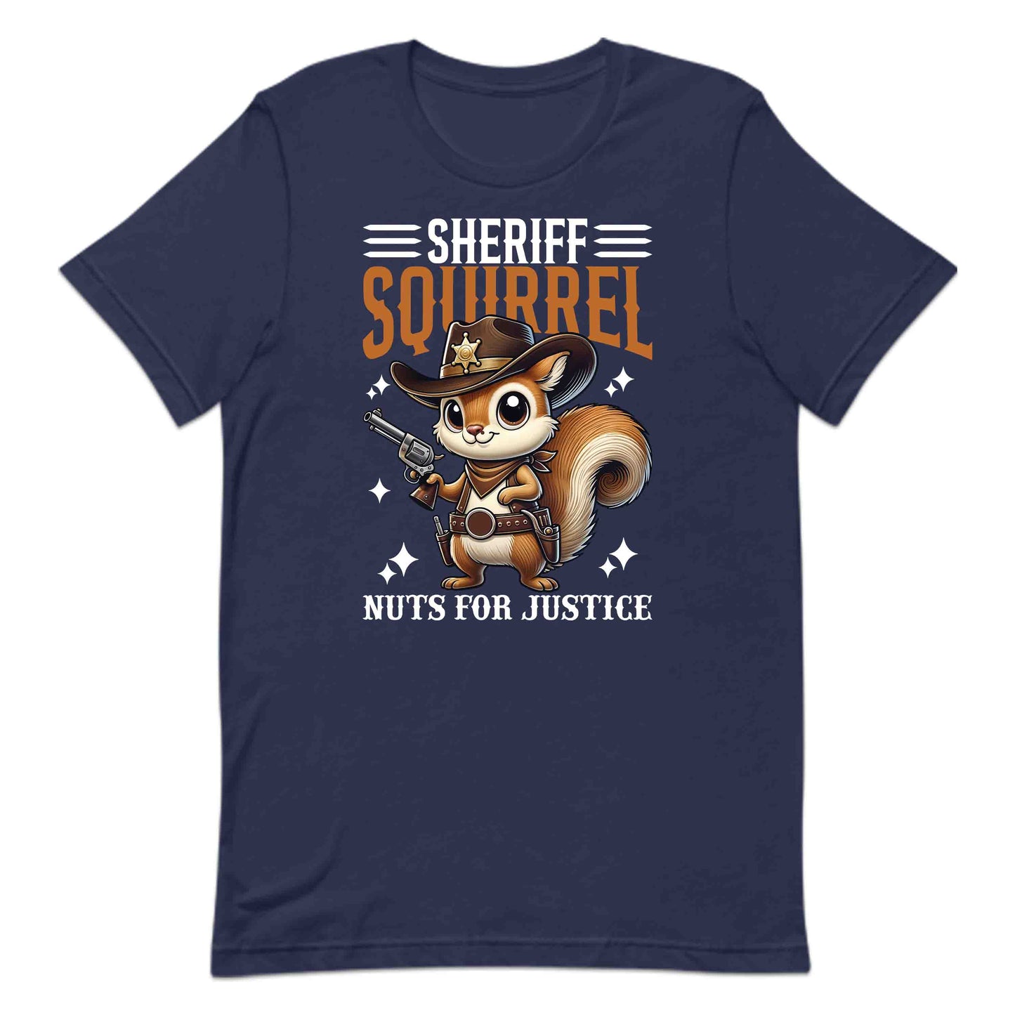 Nuts for Justice! Western Sheriff Squirrel Woodland Cowboy | PRODUCT CODE: NTFJUSCEHERDF