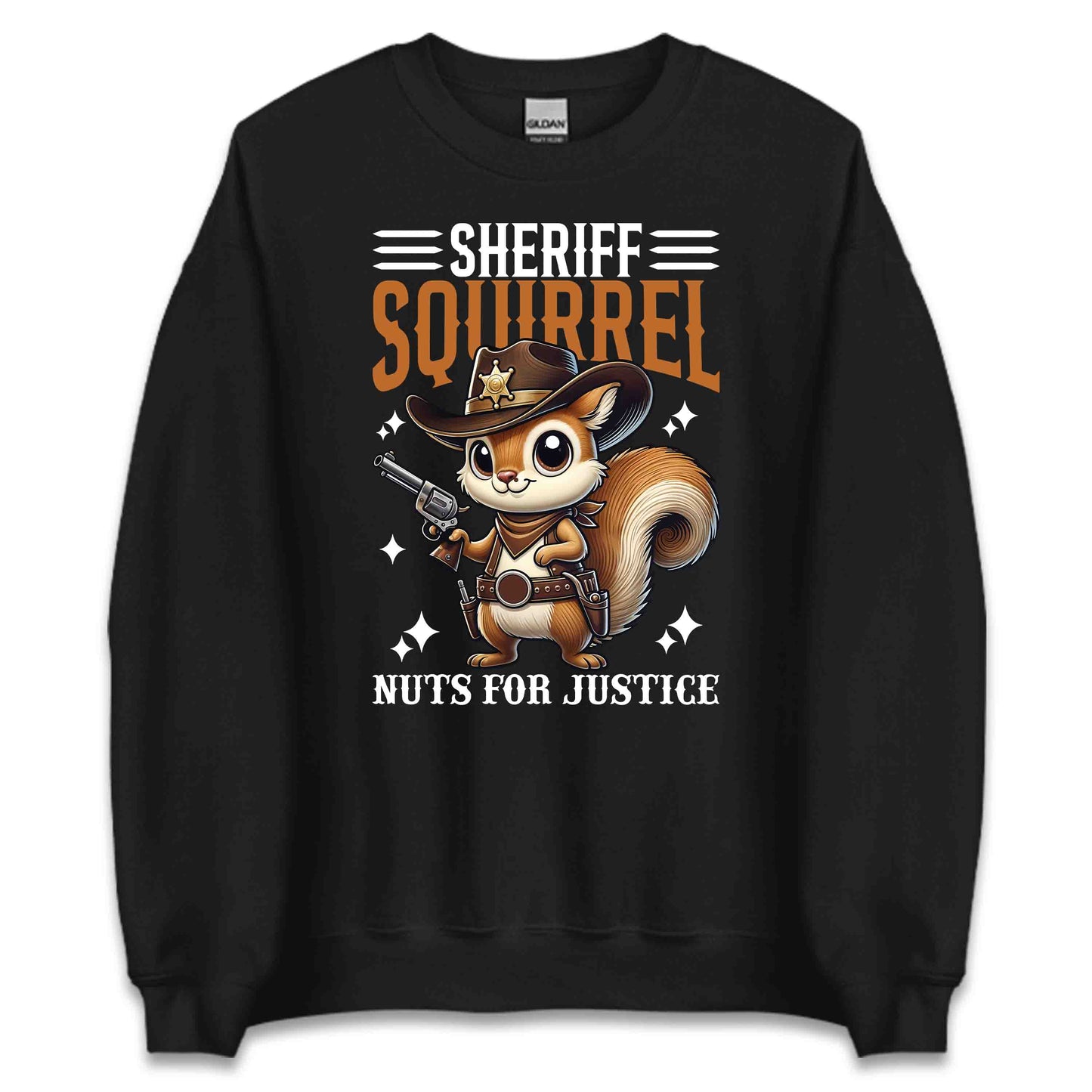 Nuts for Justice! Western Sheriff Squirrel Woodland Cowboy | PRODUCT CODE: NTFJUSCEHERDF