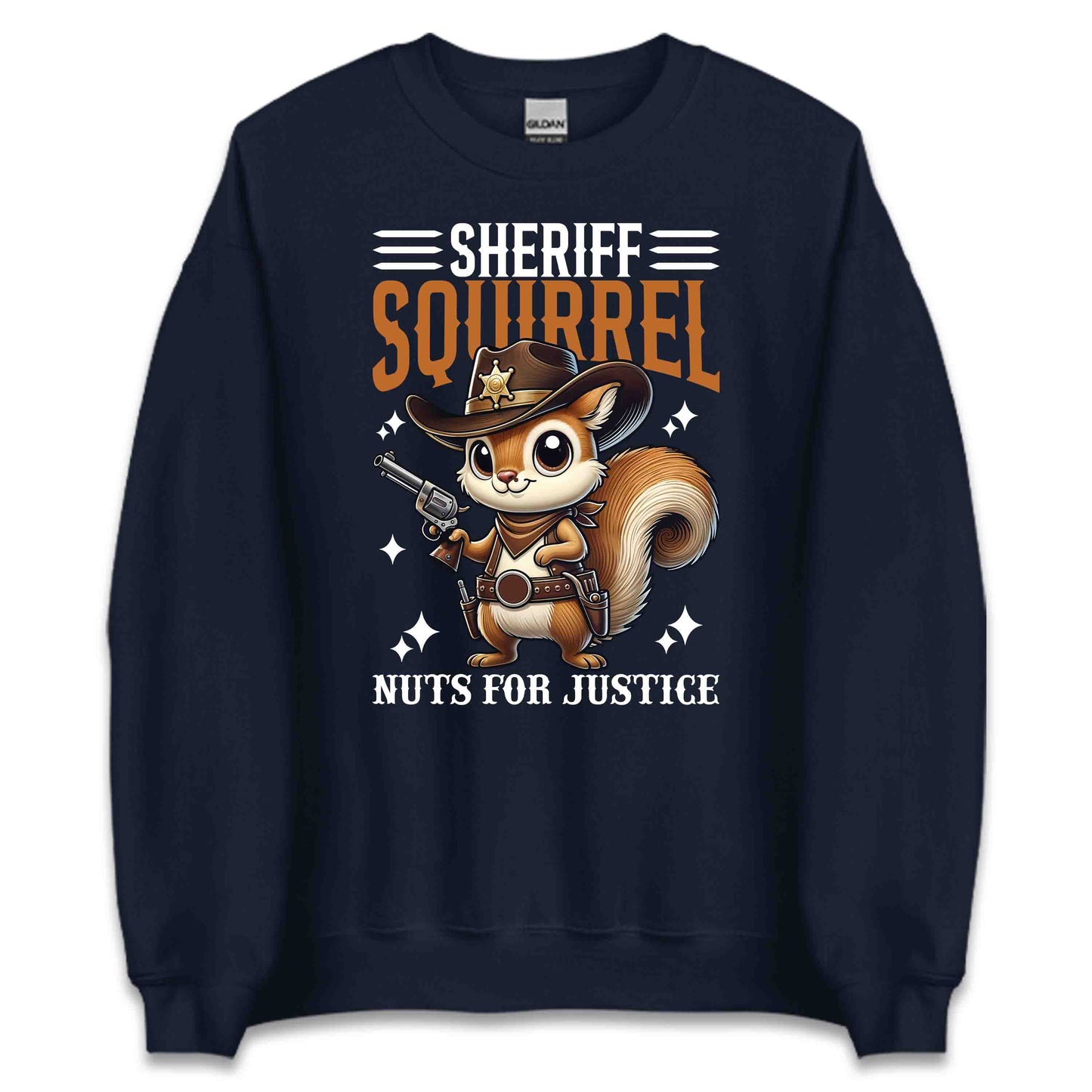 Nuts for Justice! Western Sheriff Squirrel Woodland Cowboy | PRODUCT CODE: NTFJUSCEHERDF