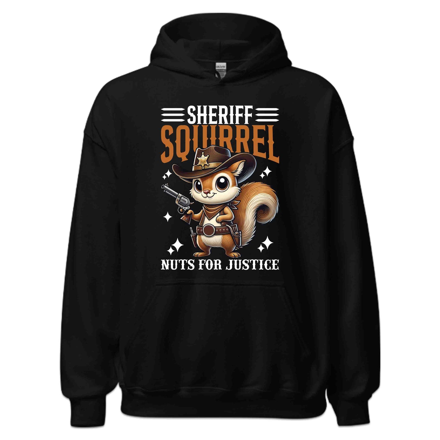 Nuts for Justice! Western Sheriff Squirrel Woodland Cowboy | PRODUCT CODE: NTFJUSCEHERDF