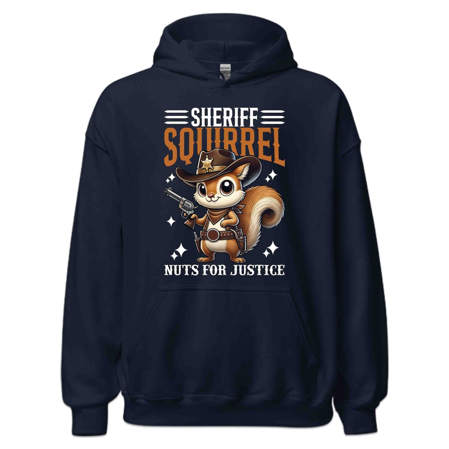 Nuts for Justice! Western Sheriff Squirrel Woodland Cowboy | PRODUCT CODE: NTFJUSCEHERDF