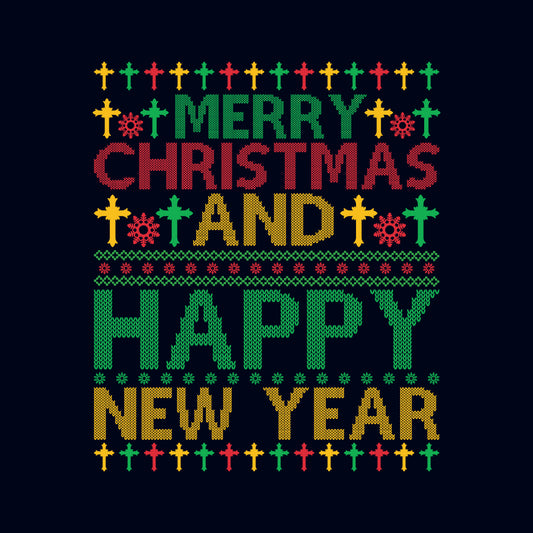 Merry Christmas And Happy New Year Ugly Xmas | PRODUCT CODE: NWYREACHMDN