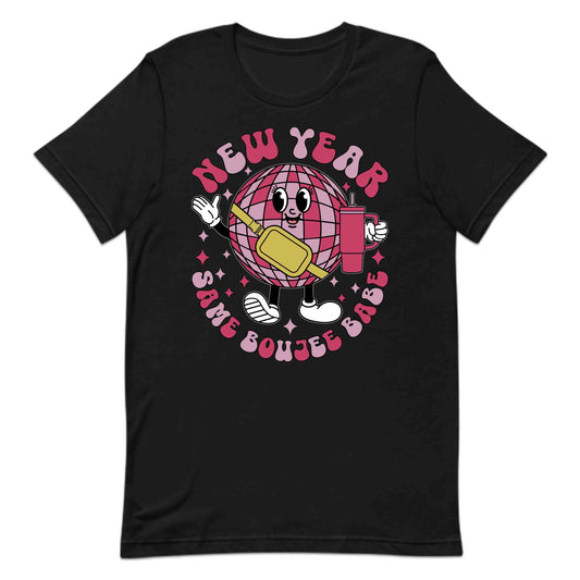 New Year Same Boujee Babe Retro Disco Ball | PRODUCT CODE: NYWRMSBJUBER