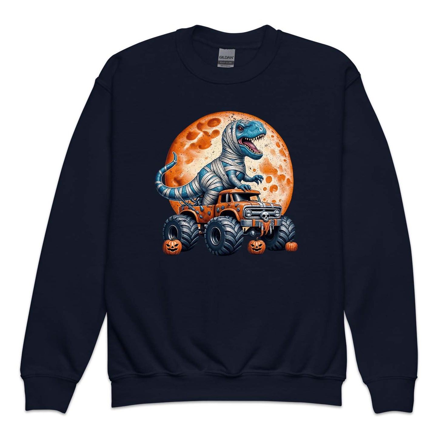 Halloween Monster Truck Mummy Dinosaur Spooky Saurus | PRODUCT CODE: HLMNSTRKM