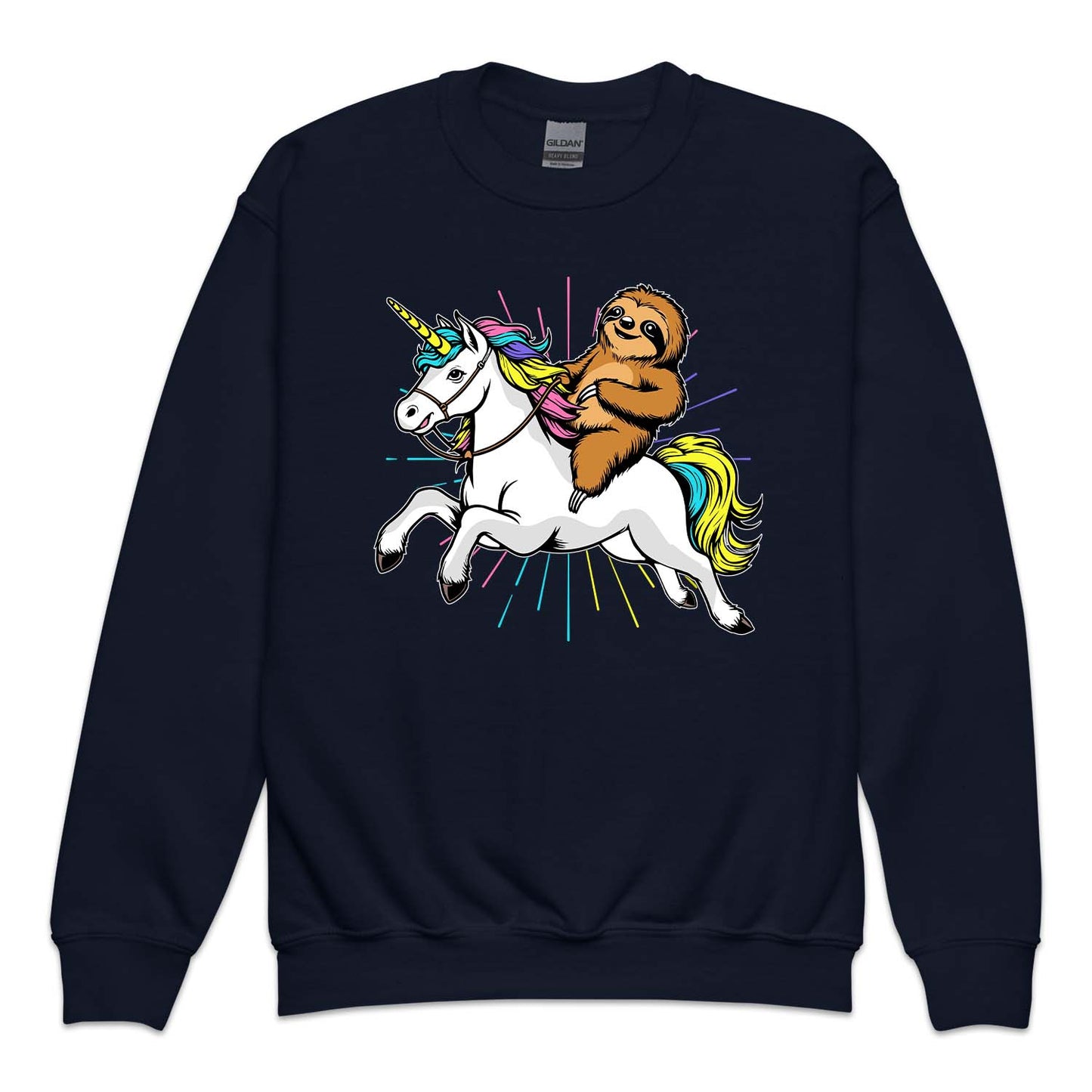 Sloth Riding Unicorn Magical Sloth Fantasy Animal | PRODUCT CODE: MAZAWSLOU