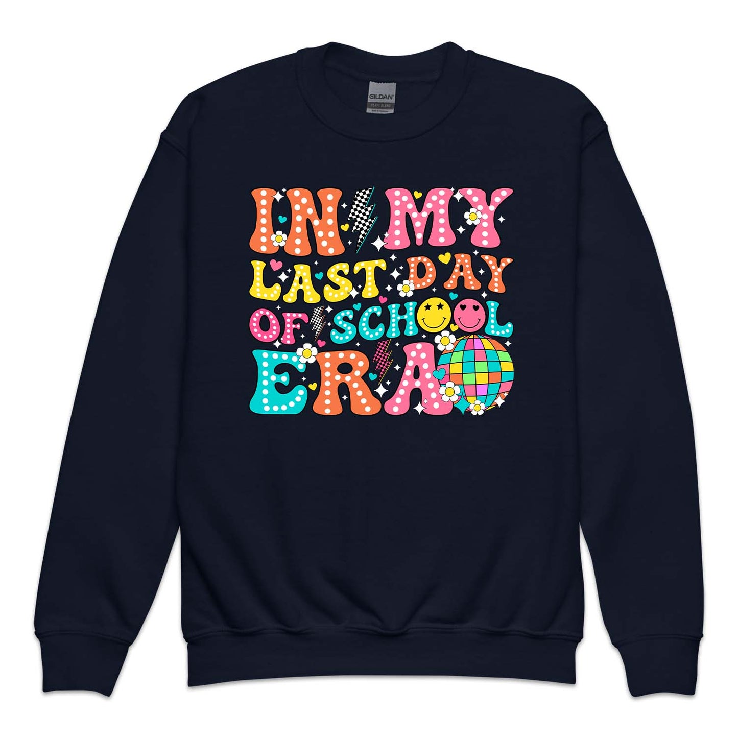 Retro Happy Face In My Last Day Of School Era | PRODUCT CODE: IMYLTDOSER