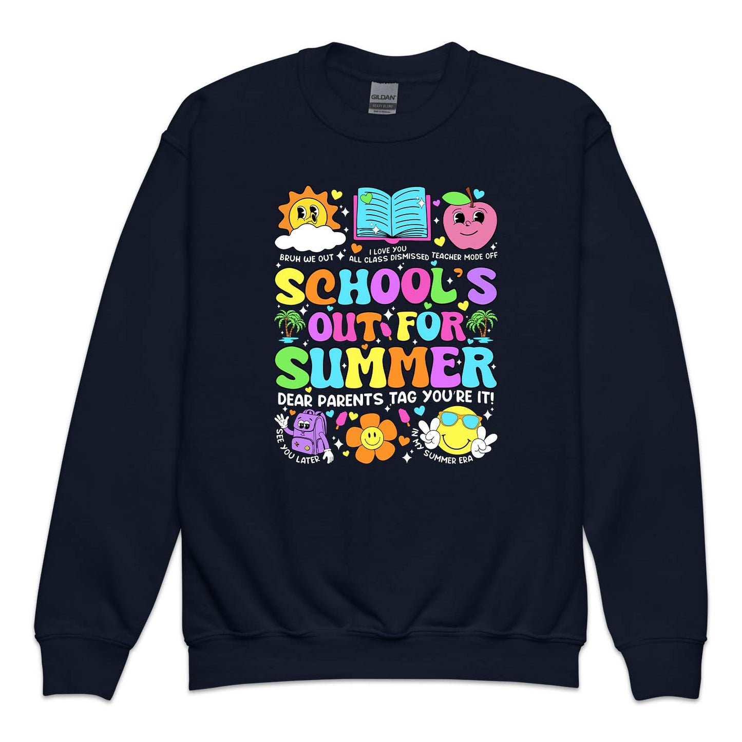 Schools Out For Summer Vacation Goodbye School | PRODUCT CODE: LSTENDYRM