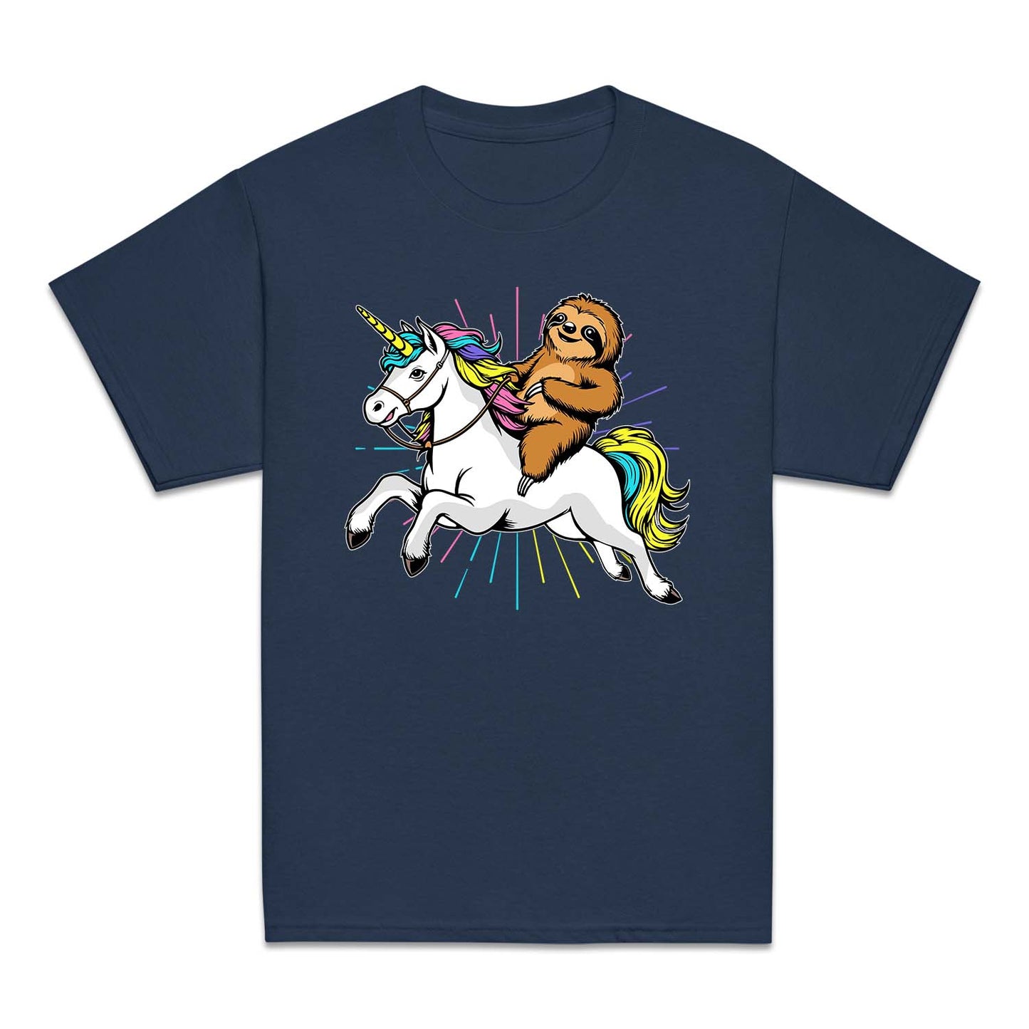 Sloth Riding Unicorn Magical Sloth Fantasy Animal | PRODUCT CODE: MAZAWSLOU