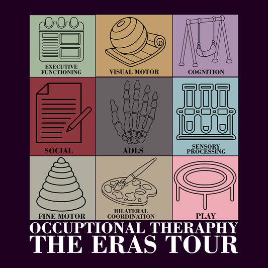 Occupational Therapy The Eras Tour OT Special Ed Teachers Therapist Appreciation | PRODUCT CODE: OCTPNHPRYSA