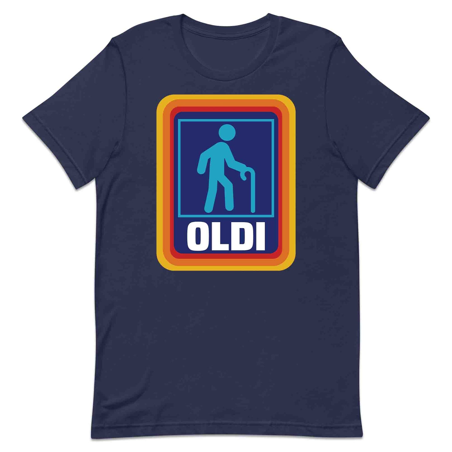 OLDI Funny Retirement T-Shirt | Aldi Parody Jumper | Hilarious Grocery Spoof Hoodie | PRODUCT CODE: OIEBRJHANCEJ