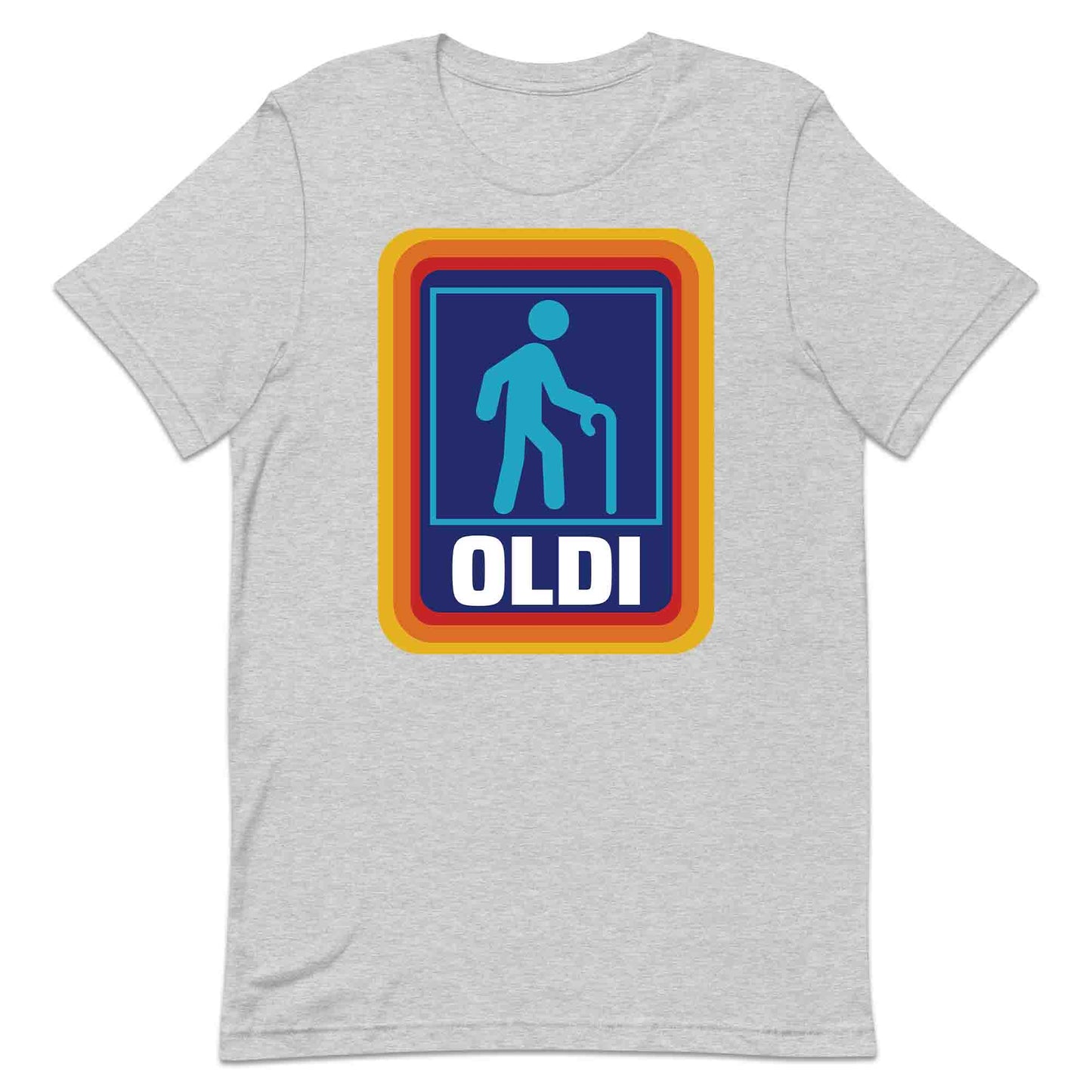 OLDI Funny Retirement T-Shirt | Aldi Parody Jumper | Hilarious Grocery Spoof Hoodie | PRODUCT CODE: OIEBRJHANCEJ