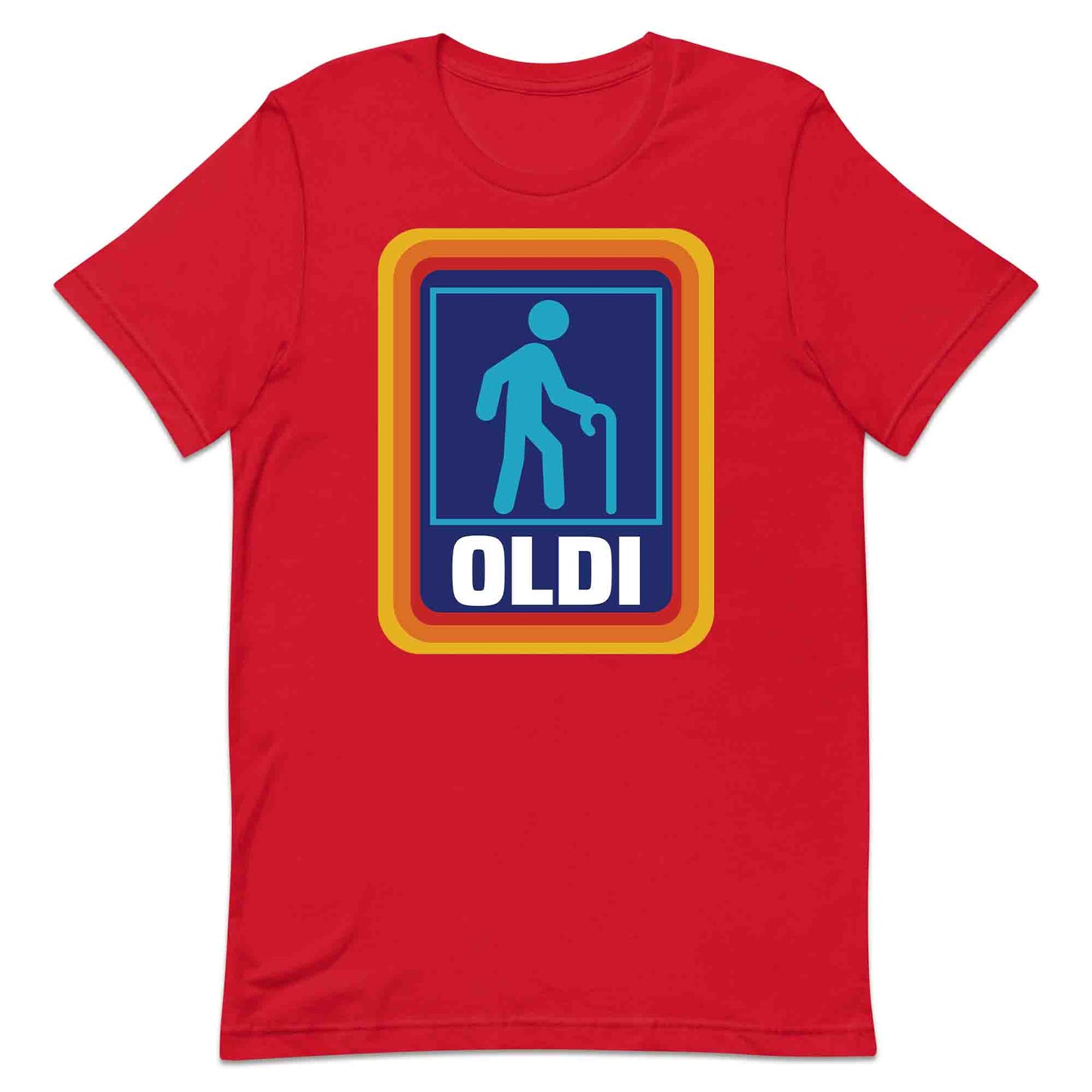 OLDI Funny Retirement T-Shirt | Aldi Parody Jumper | Hilarious Grocery Spoof Hoodie | PRODUCT CODE: OIEBRJHANCEJ