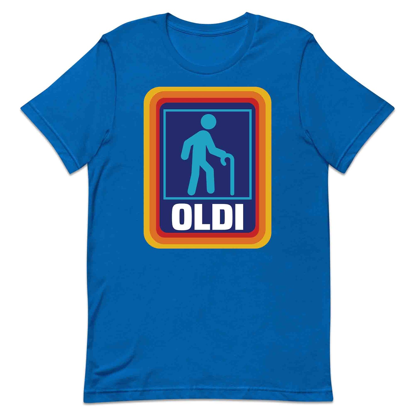 OLDI Funny Retirement T-Shirt | Aldi Parody Jumper | Hilarious Grocery Spoof Hoodie | PRODUCT CODE: OIEBRJHANCEJ