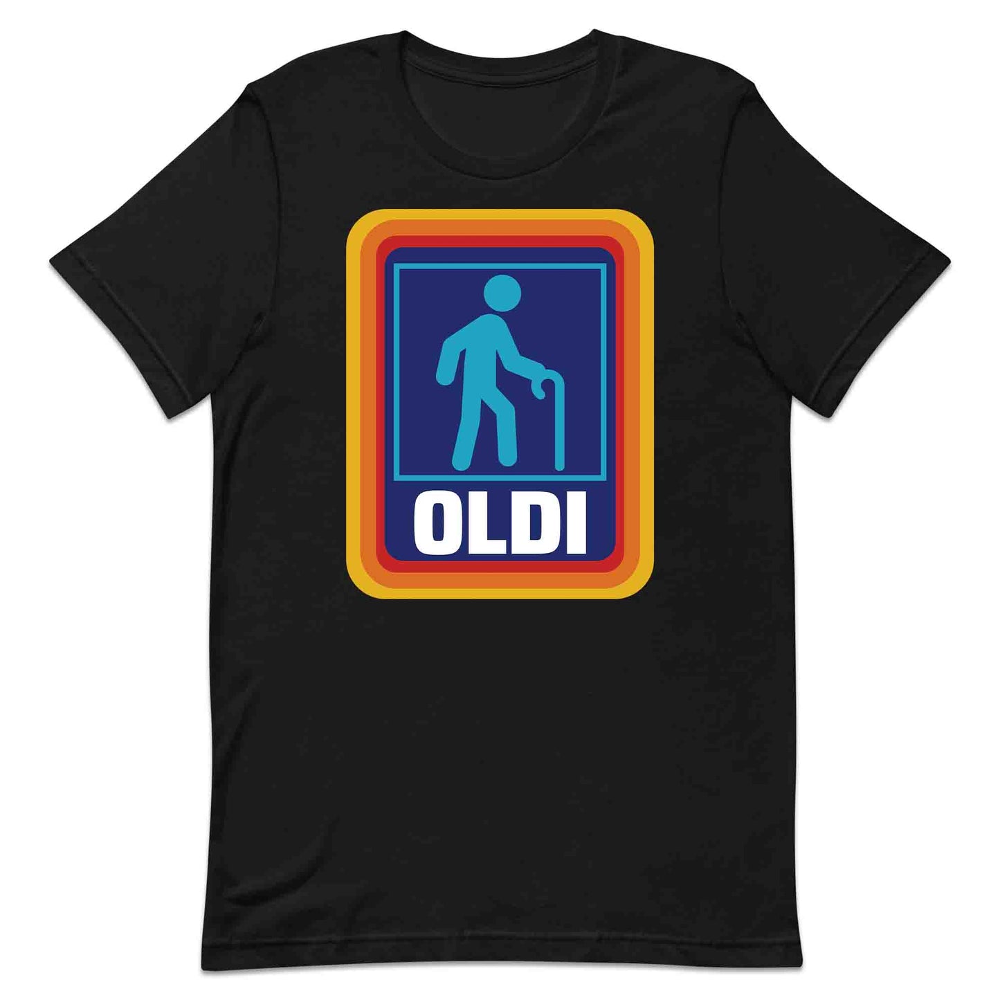 OLDI Funny Retirement T-Shirt | Aldi Parody Jumper | Hilarious Grocery Spoof Hoodie | PRODUCT CODE: OIEBRJHANCEJ