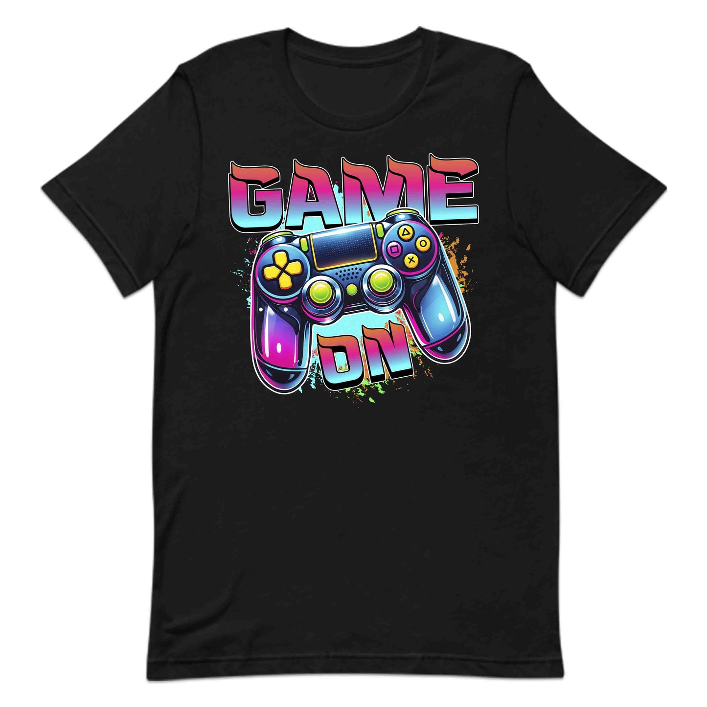 Game On Retro Neon Gaming Controller Video Game Lovers | PRODUCT CODE: ONGMETCNRVD