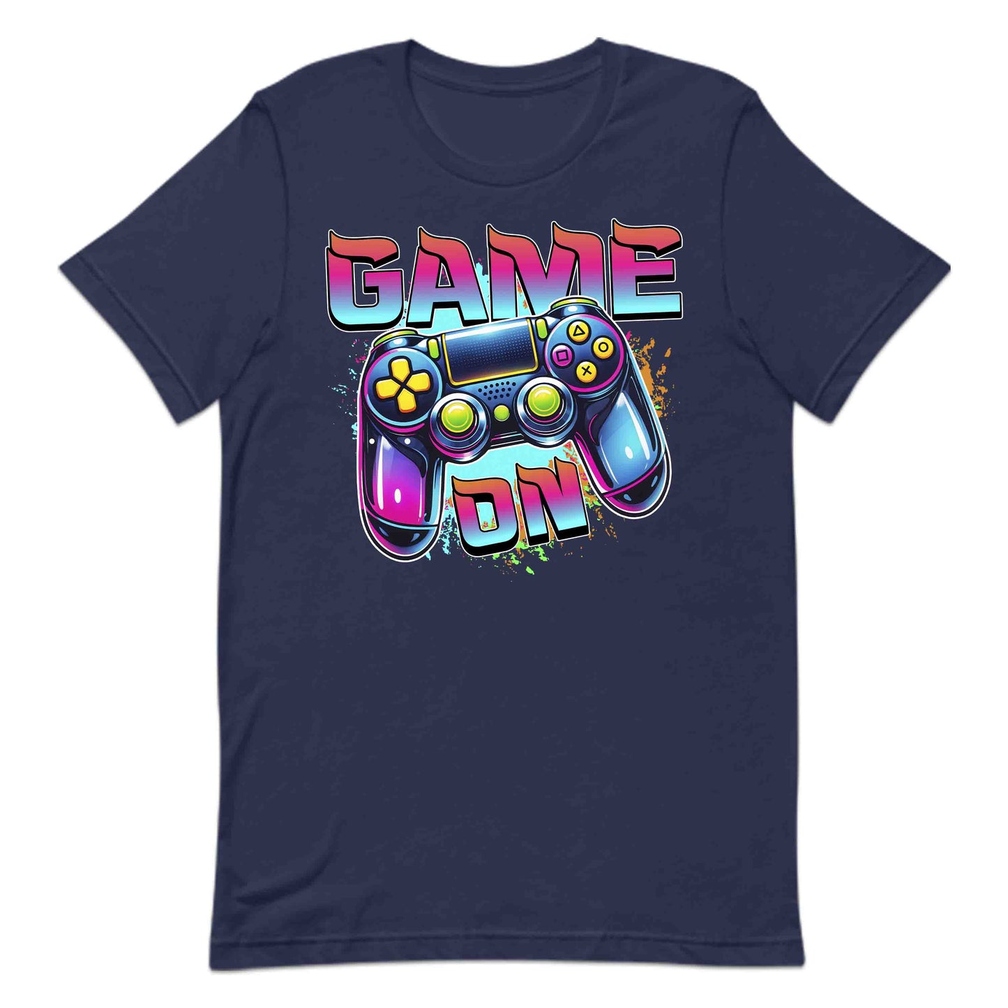 Game On Retro Neon Gaming Controller Video Game Lovers | PRODUCT CODE: ONGMETCNRVD