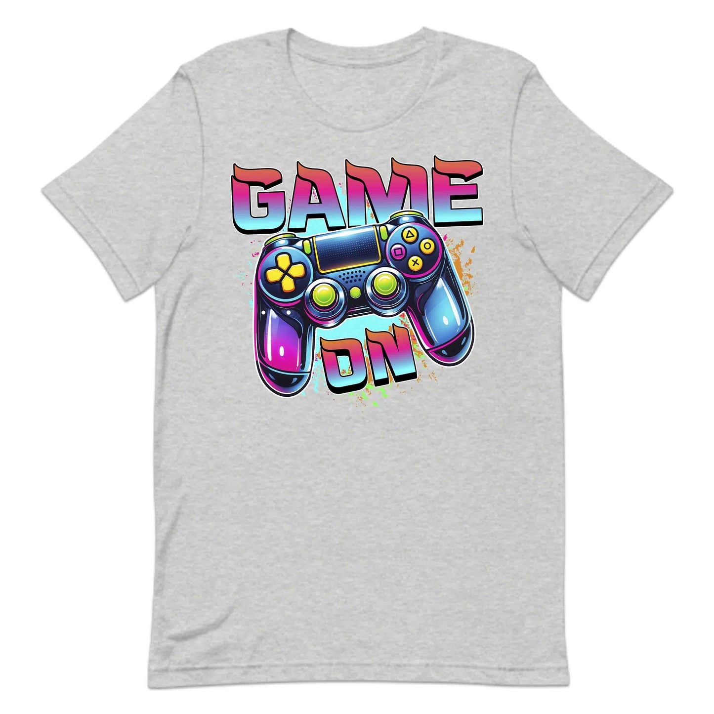 Game On Retro Neon Gaming Controller Video Game Lovers | PRODUCT CODE: ONGMETCNRVD