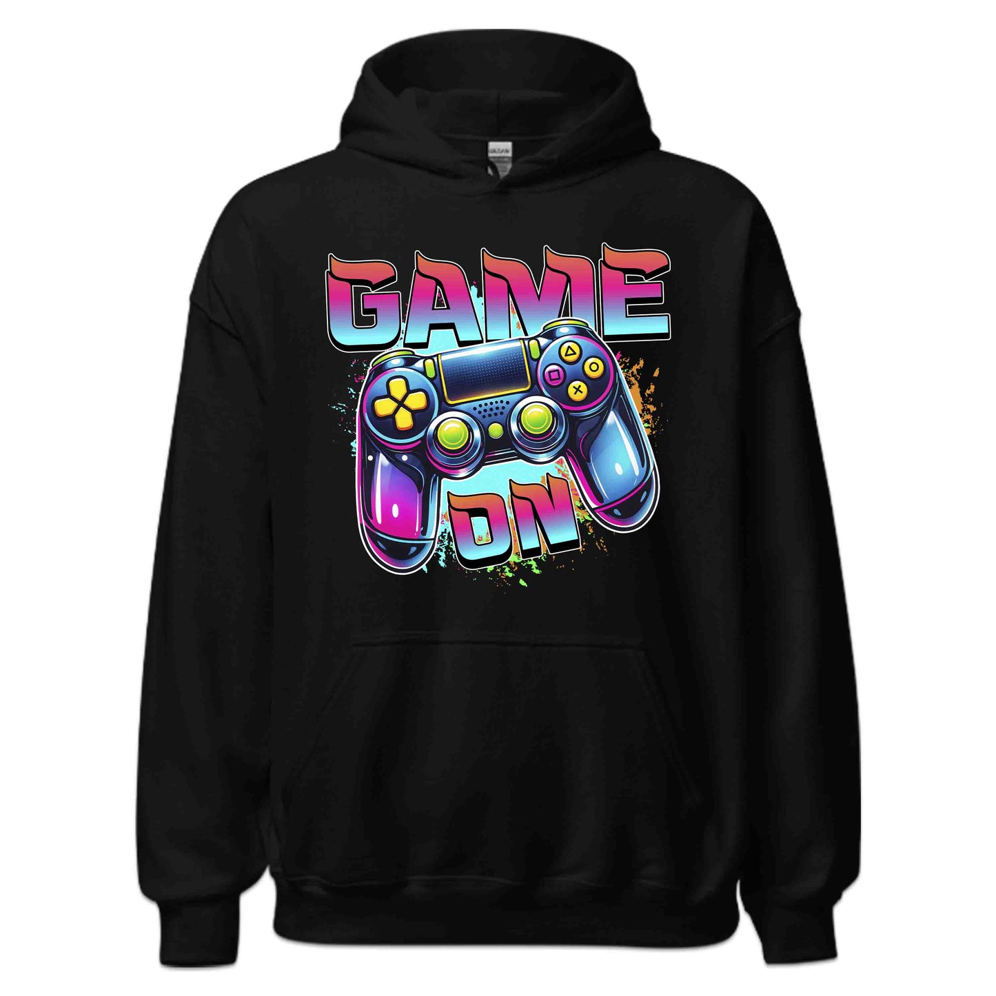 Game On Retro Neon Gaming Controller Video Game Lovers | PRODUCT CODE: ONGMETCNRVD