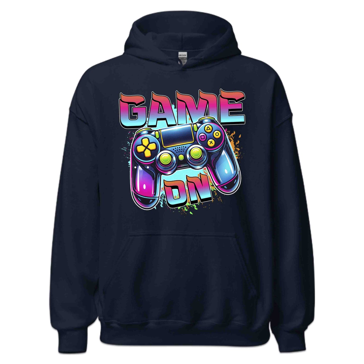 Game On Retro Neon Gaming Controller Video Game Lovers | PRODUCT CODE: ONGMETCNRVD