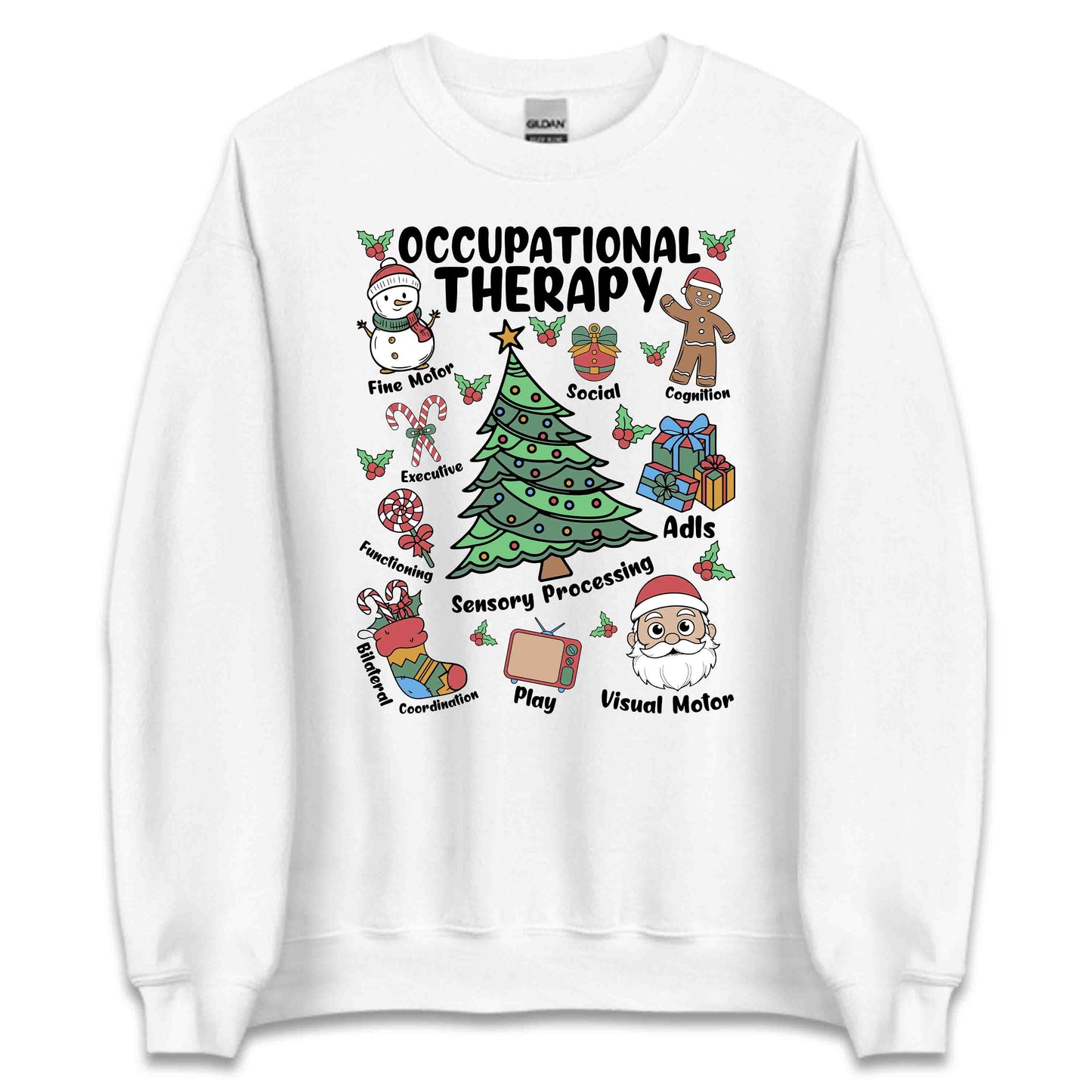 Occupational Therapy Christmas OT Xmas | PRODUCT CODE: OXCPYUTSNLWA
