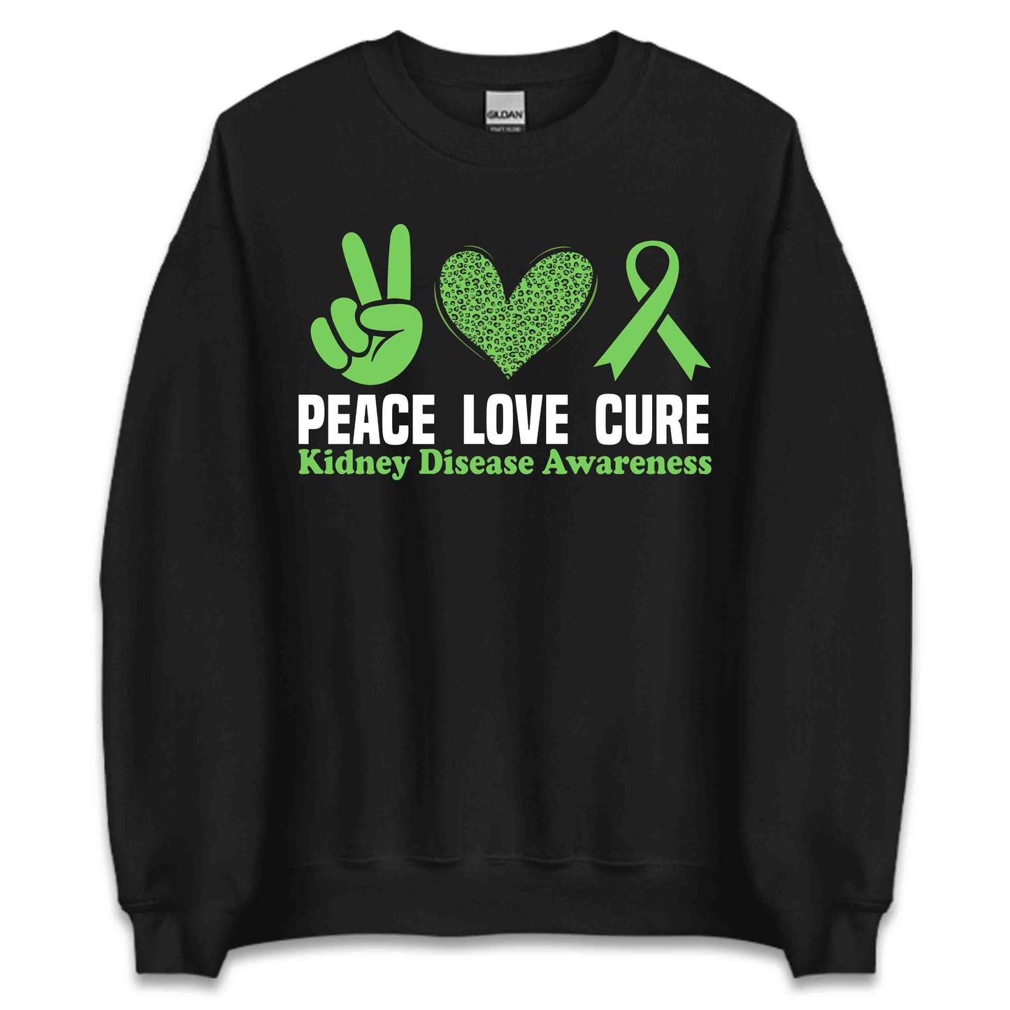 Peace Love Cure Kidney Disease Awareness | PRODUCT CODE: PCLVREUXAKQN