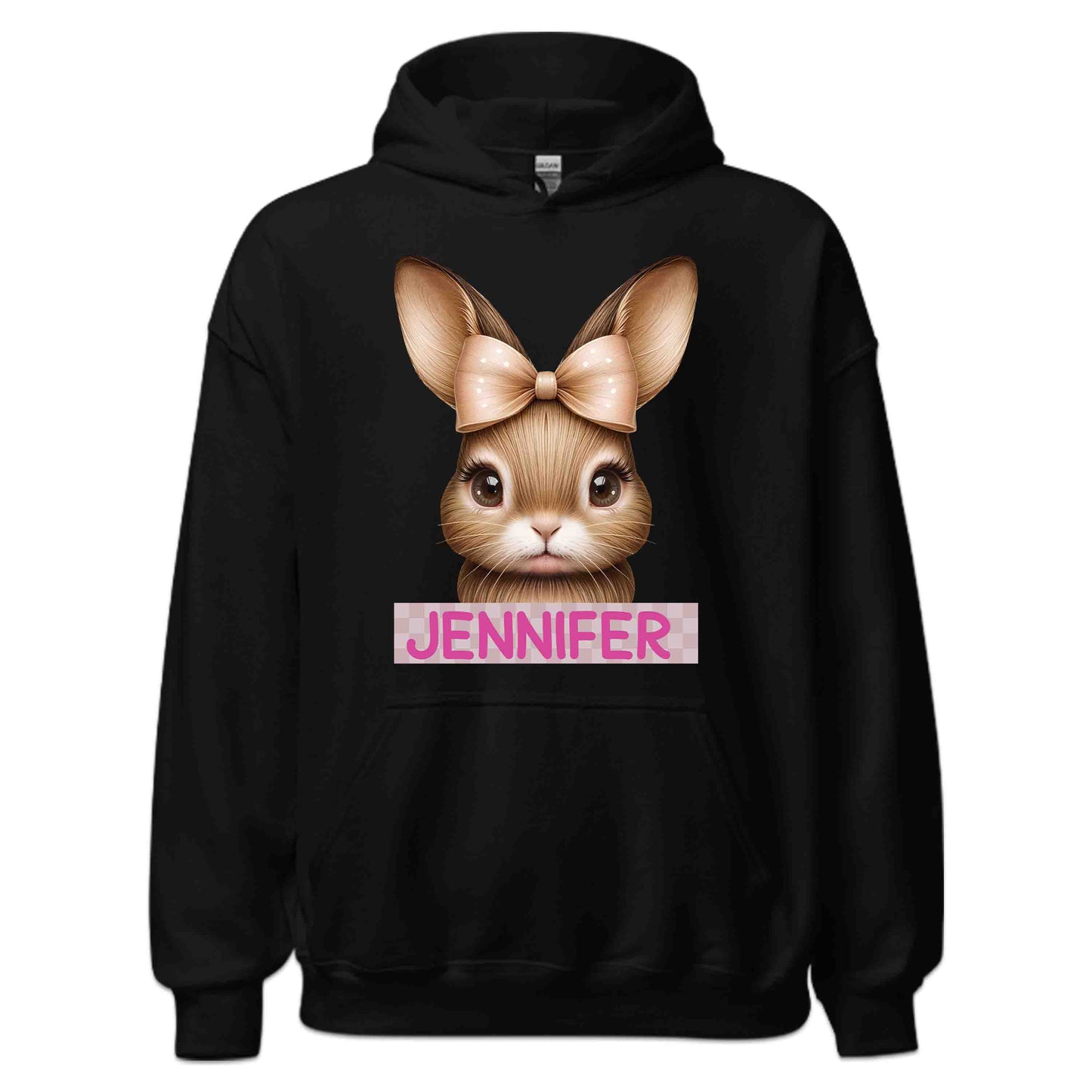 Custom Bunny Name Shirt | Personalized Easter Tee, Sweatshirt, or Hoodie | PRODUCT CODE: PERJCBTUYMN