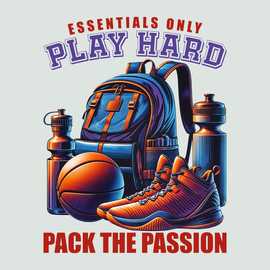 Play Hard Basketball Essentials Only Backpack Basketball & Sneakers | PRODUCT CODE: PLAHDRYBKSLE