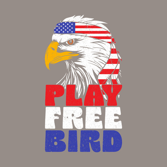 Play Free Bird Patriotic Eagle 4th Of July USA Flag | PRODUCT CODE: PLFREBRDPT