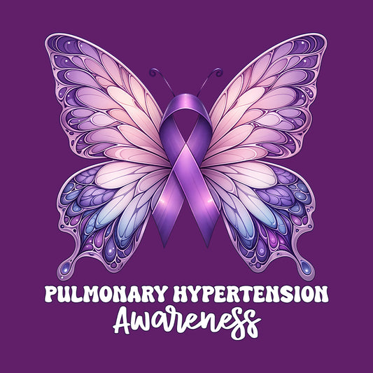 Pulmonary Hypertension Awareness Butterfly Lung Disease Support | PRODUCT CODE: PLMNUBTRFL