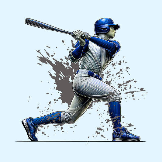 Baseball Batter Player Sports Lover  | PRODUCT CODE: PLYBSALGMD