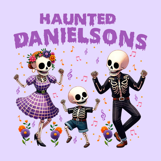 Personalized Family Halloween Skeleton Family | PRODUCT CODE: PRCUFMYSKH