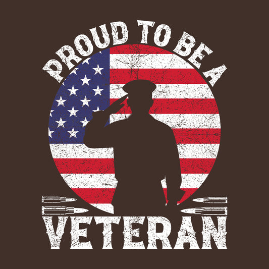 Proud To Be A Veteran  USA Military Service | PRODUCT CODE: PRDBVTRNSM