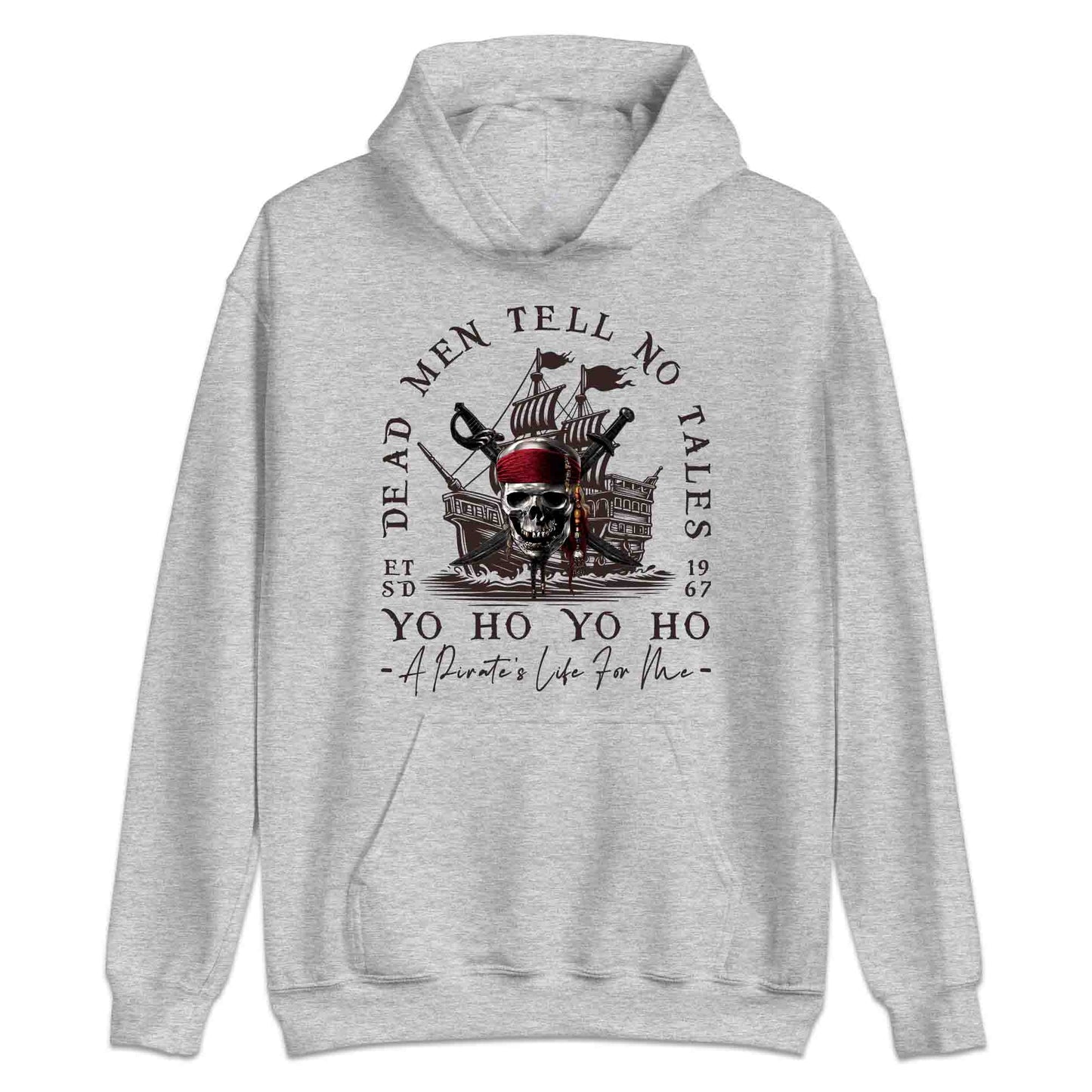 Dead Men Tell No Tales T-Shirt, Pirate Skull Jumper & Caribbean Hoodie – Retro Disney Pirate Apparel | PRODUCT CODE: PRDTMJC