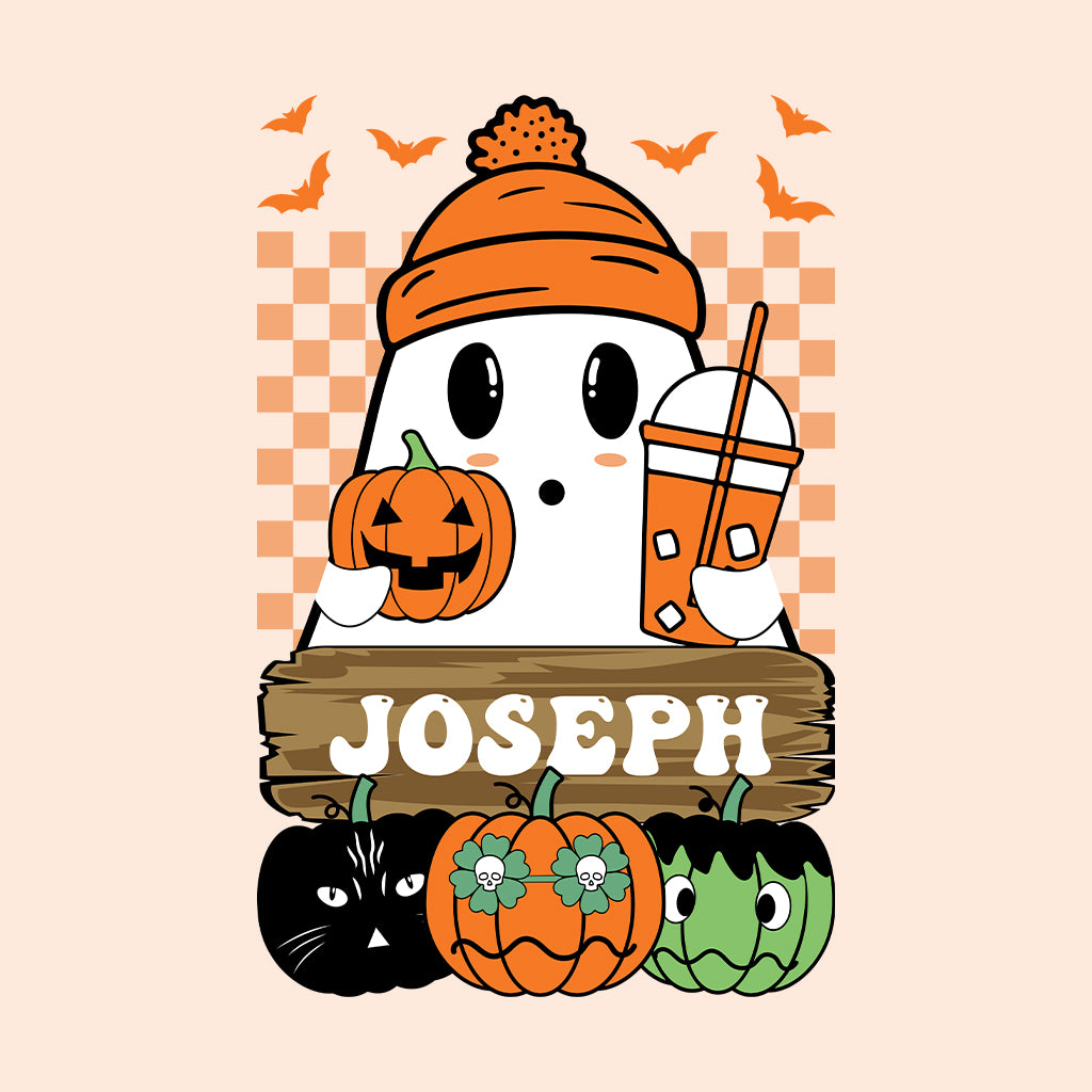 Personalized Halloween Name Spooky Family | PRODUCT CODE: PRHLBODRKC