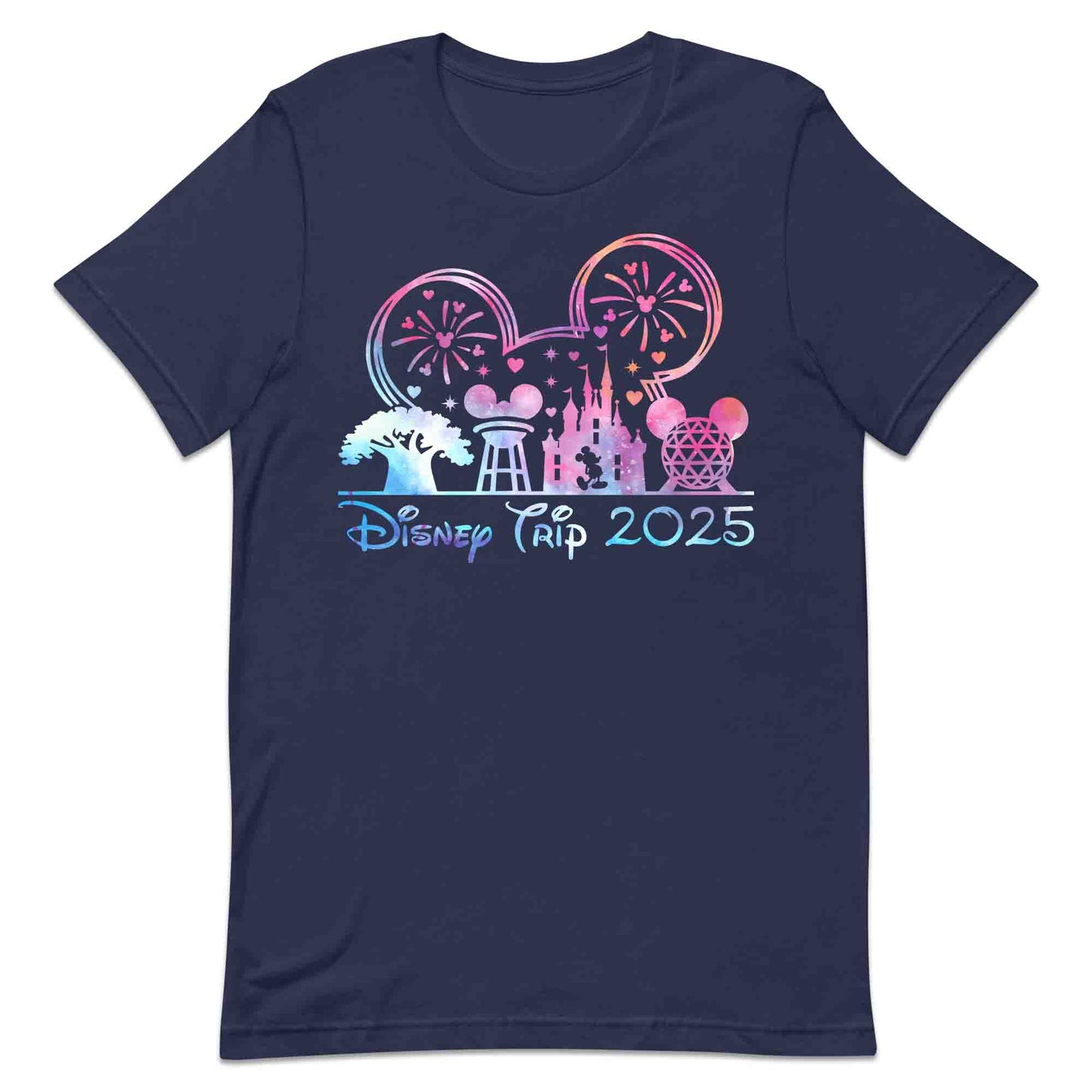 Disney Trip 2025 T-Shirt | Family Vacation Jumper | Mickey Castl Disneyland Travel Hoodie | PRODUCT CODE: PSTENBWQDBS