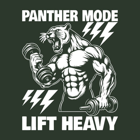Panther Mode Lift Heavy Gym Workout Fierce Training | PRODUCT CODE: PTHNRGTMWRK