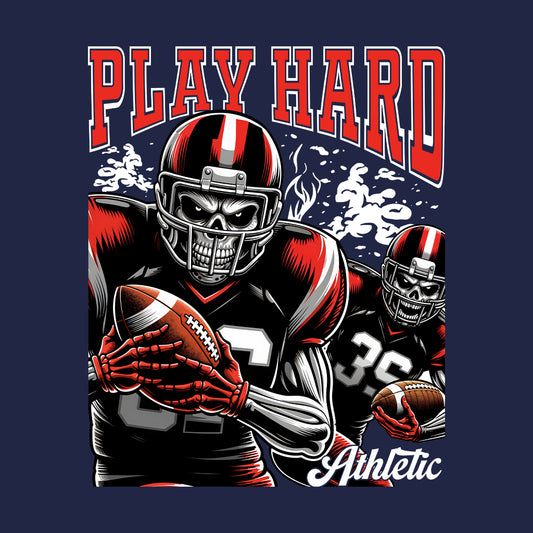 Play Hard Skeleton Football Players American Football | PRODUCT CODE: PTLDRASKNTF