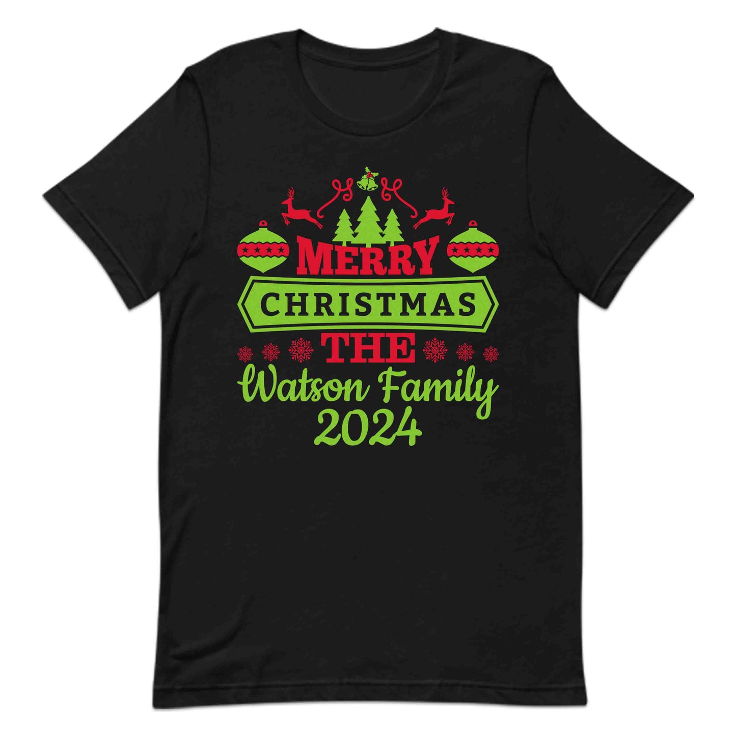 Personalised Family Christmas 2024 Xmas | PRODUCT CODE: PZRFLMYCHTW