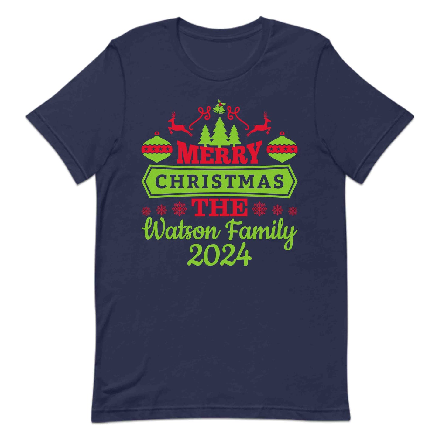 Personalised Family Christmas 2024 Xmas | PRODUCT CODE: PZRFLMYCHTW