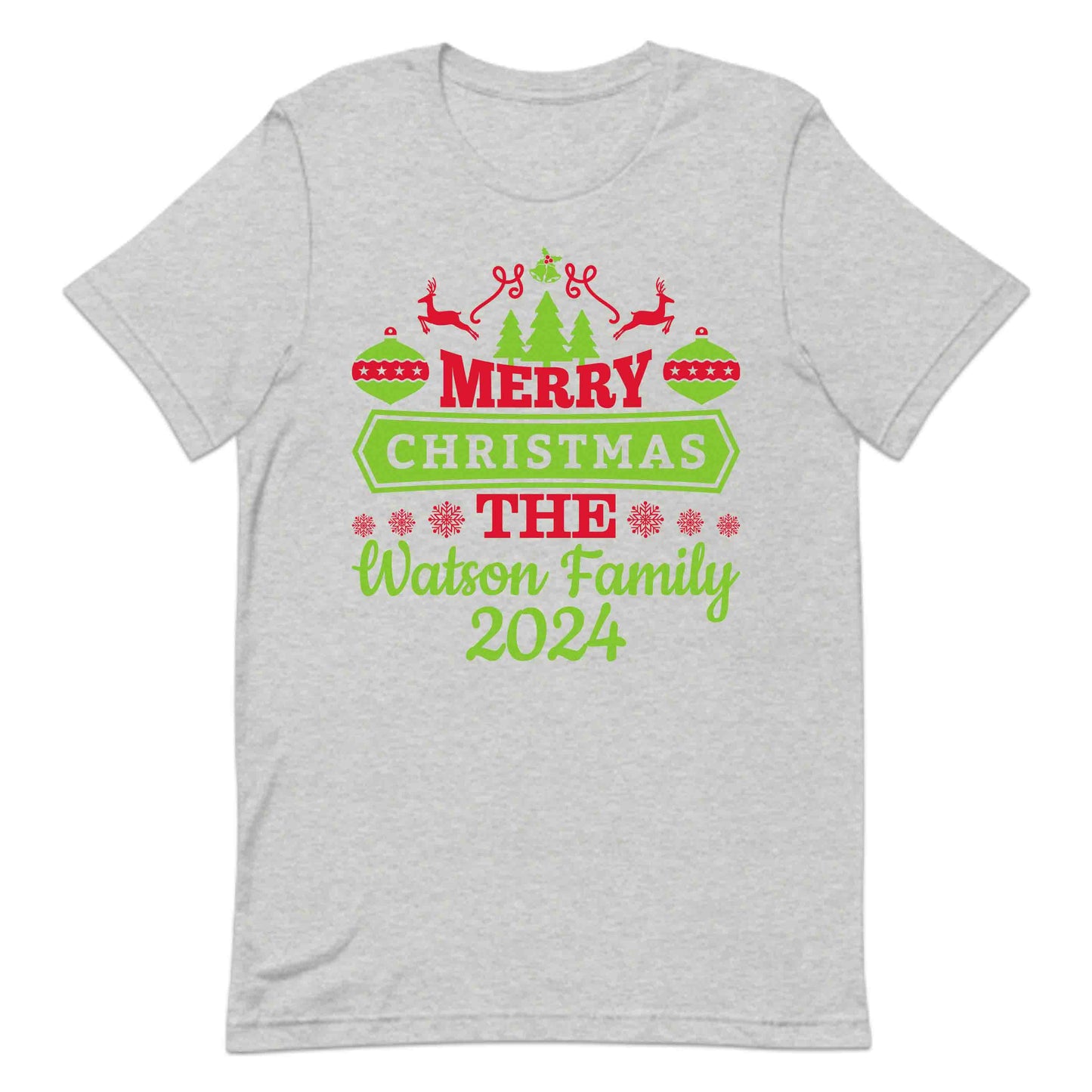 Personalised Family Christmas 2024 Xmas | PRODUCT CODE: PZRFLMYCHTW