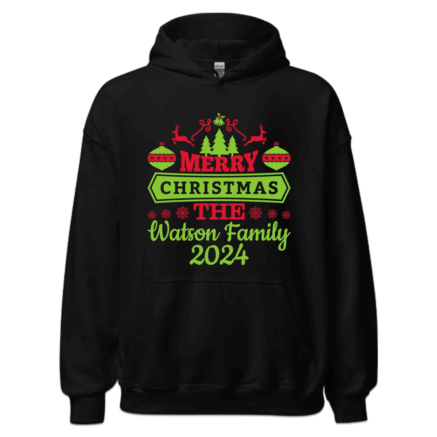 Personalised Family Christmas 2024 Xmas | PRODUCT CODE: PZRFLMYCHTW