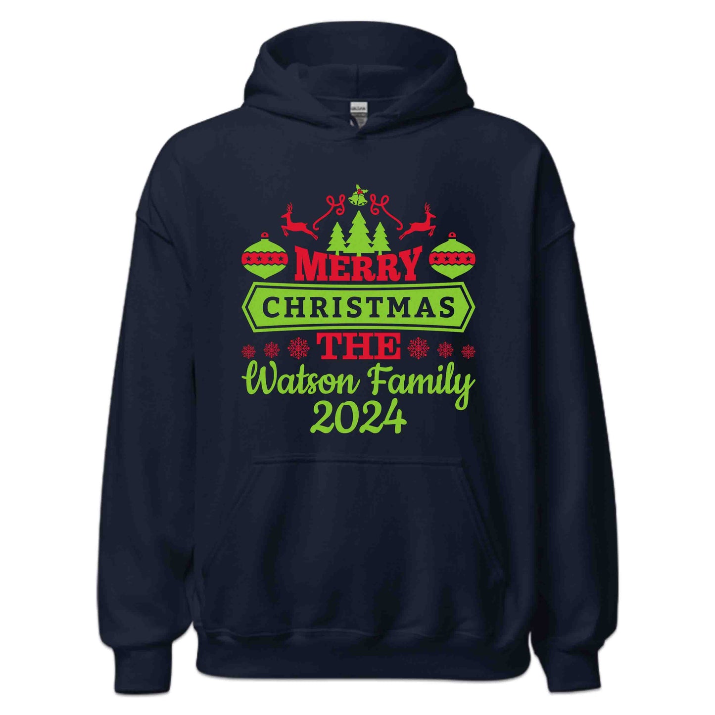 Personalised Family Christmas 2024 Xmas | PRODUCT CODE: PZRFLMYCHTW