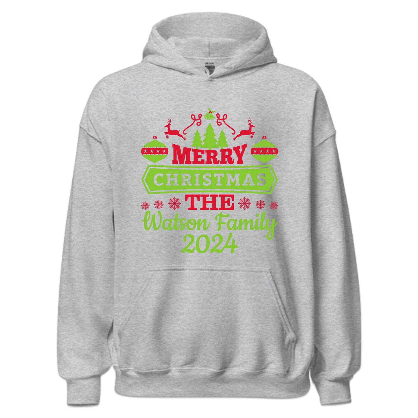 Personalised Family Christmas 2024 Xmas | PRODUCT CODE: PZRFLMYCHTW