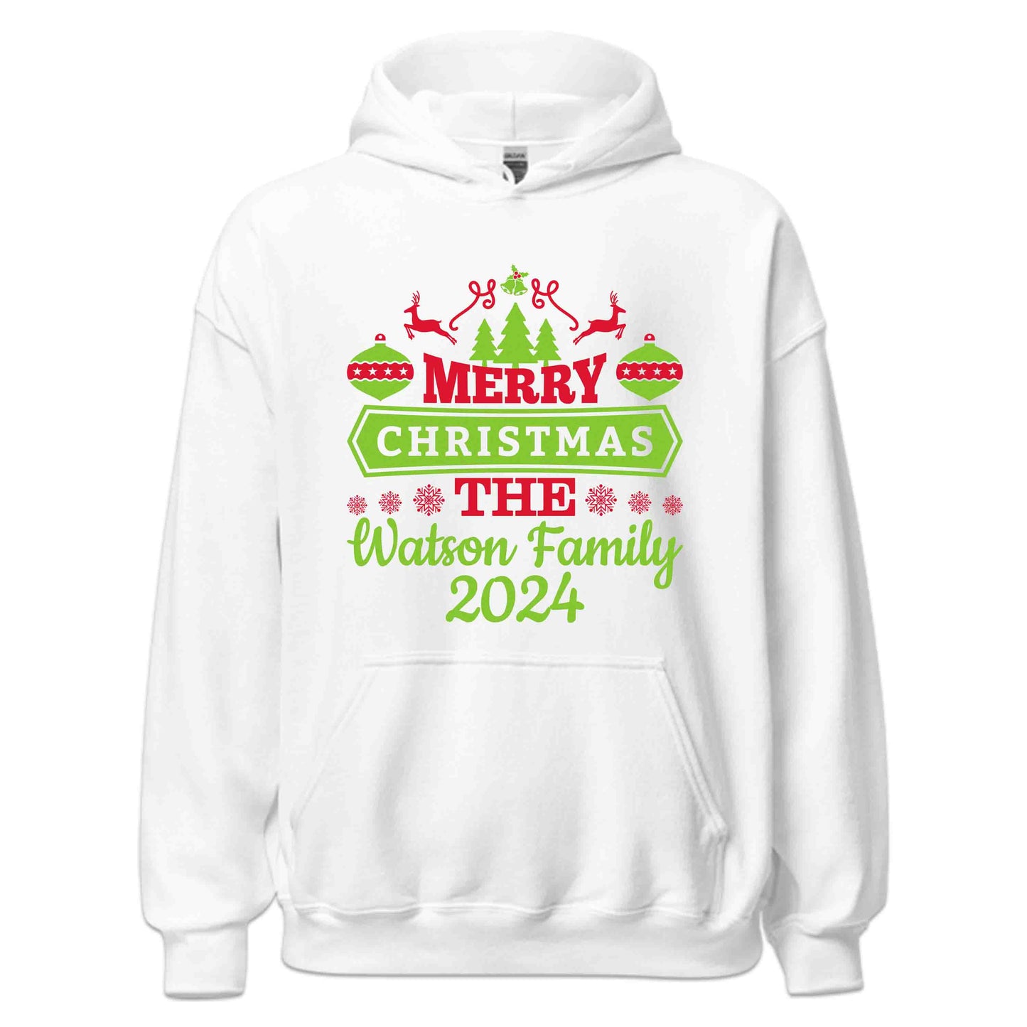 Personalised Family Christmas 2024 Xmas | PRODUCT CODE: PZRFLMYCHTW