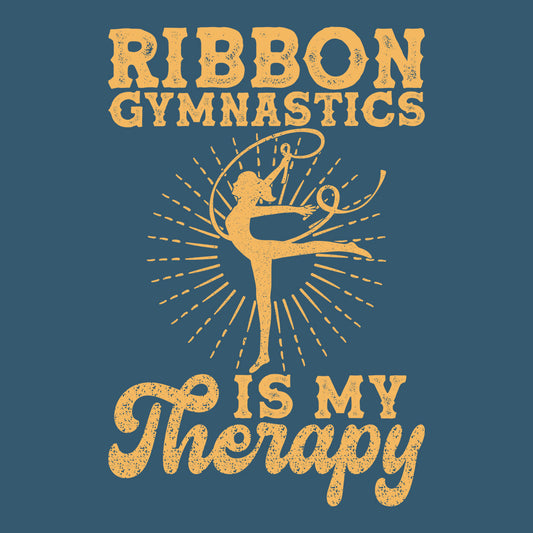Ribbon Gymnastics Is My Therapy | PRODUCT CODE: RBNOGMYTN