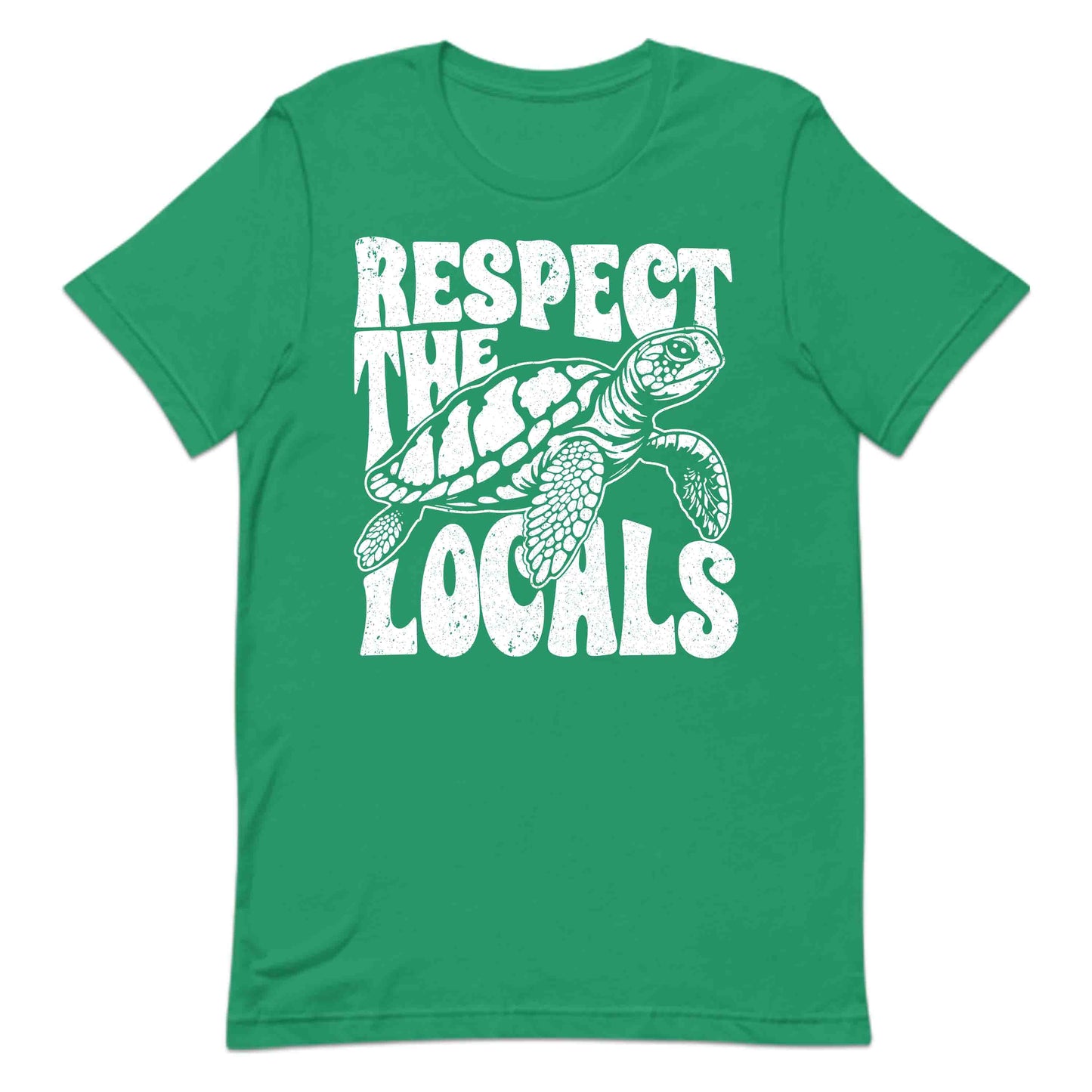 Respect the Locals Sea Turtle Ocean Conservation Save the Turtles Beach Lover Marine Life Protection | PRODUCT CODE: RBSPEBTXKAIE