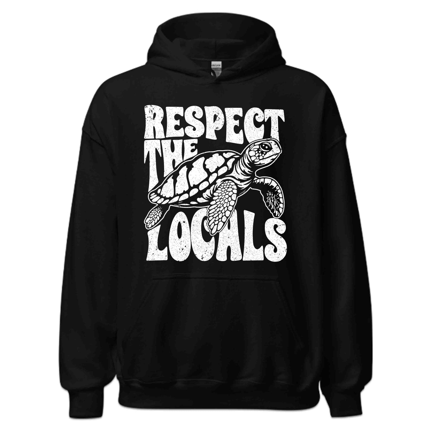 Respect the Locals Sea Turtle Ocean Conservation Save the Turtles Beach Lover Marine Life Protection | PRODUCT CODE: RBSPEBTXKAIE