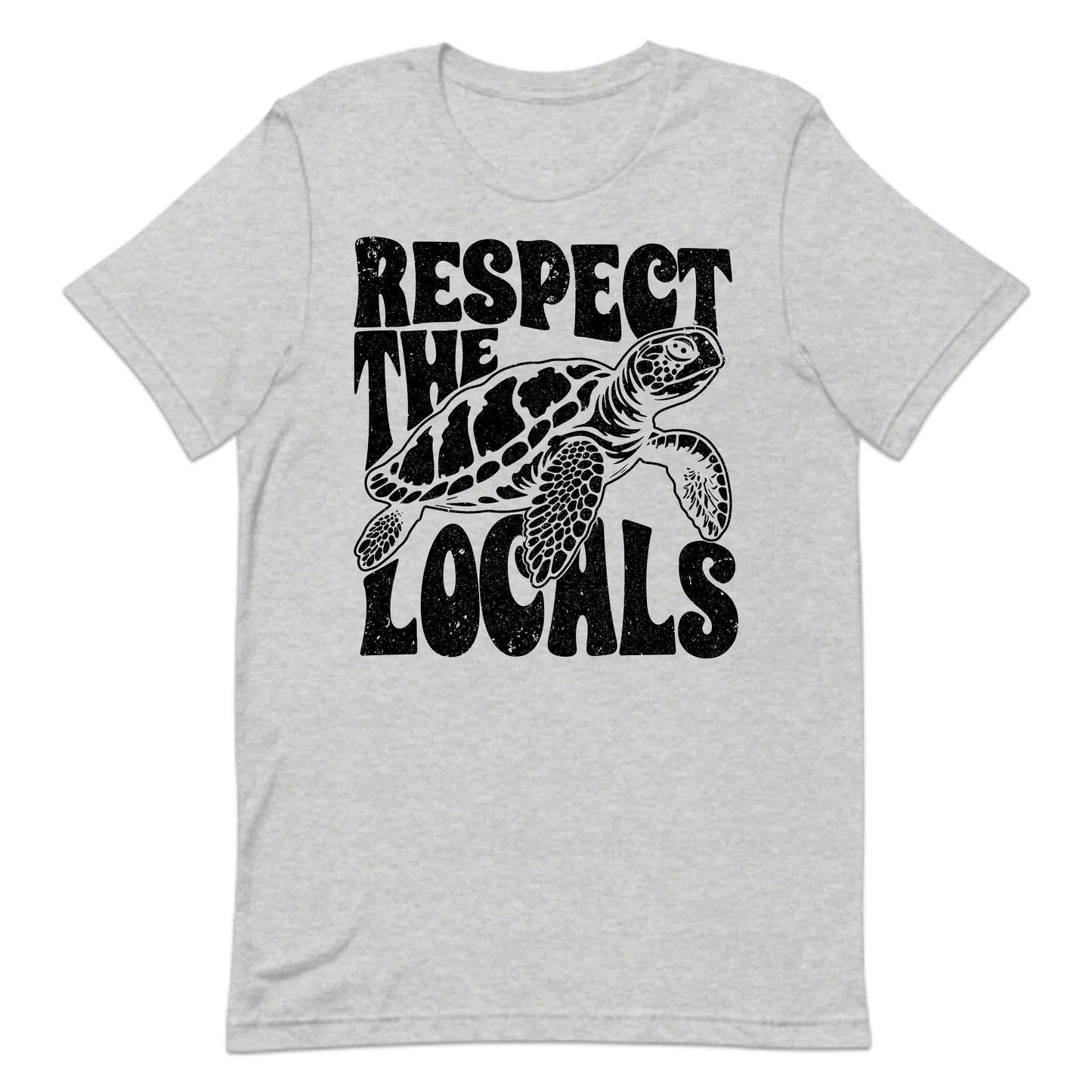 Respect the Locals Sea Turtle Ocean Conservation Save the Turtles Beach Lover Marine Life Protection | PRODUCT CODE: RBSPEBTXKAIE