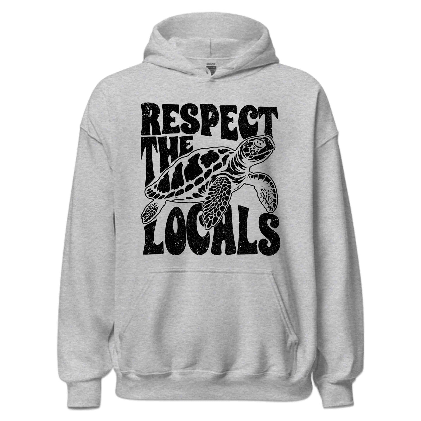 Respect the Locals Sea Turtle Ocean Conservation Save the Turtles Beach Lover Marine Life Protection | PRODUCT CODE: RBSPEBTXKAIE