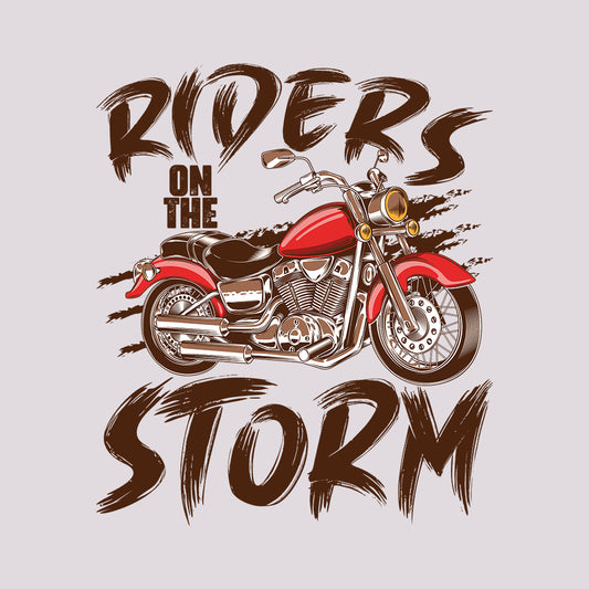 Riders on the Storm Vintage Motorcycle Enthusiasts | PRODUCT CODE: RDSNTHQPMBEU
